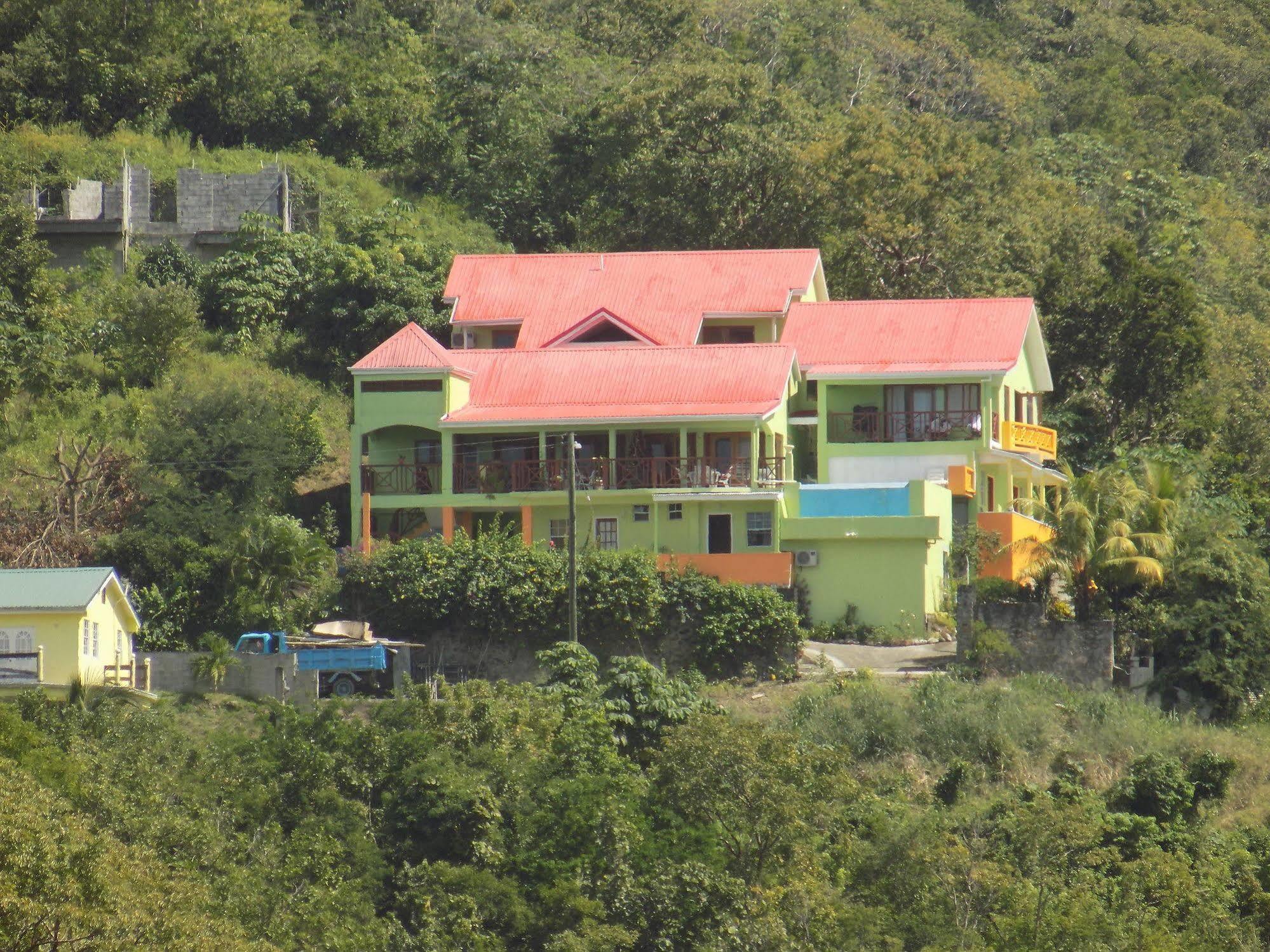 Tropical Paradise View Anse La Raye エクステリア 写真